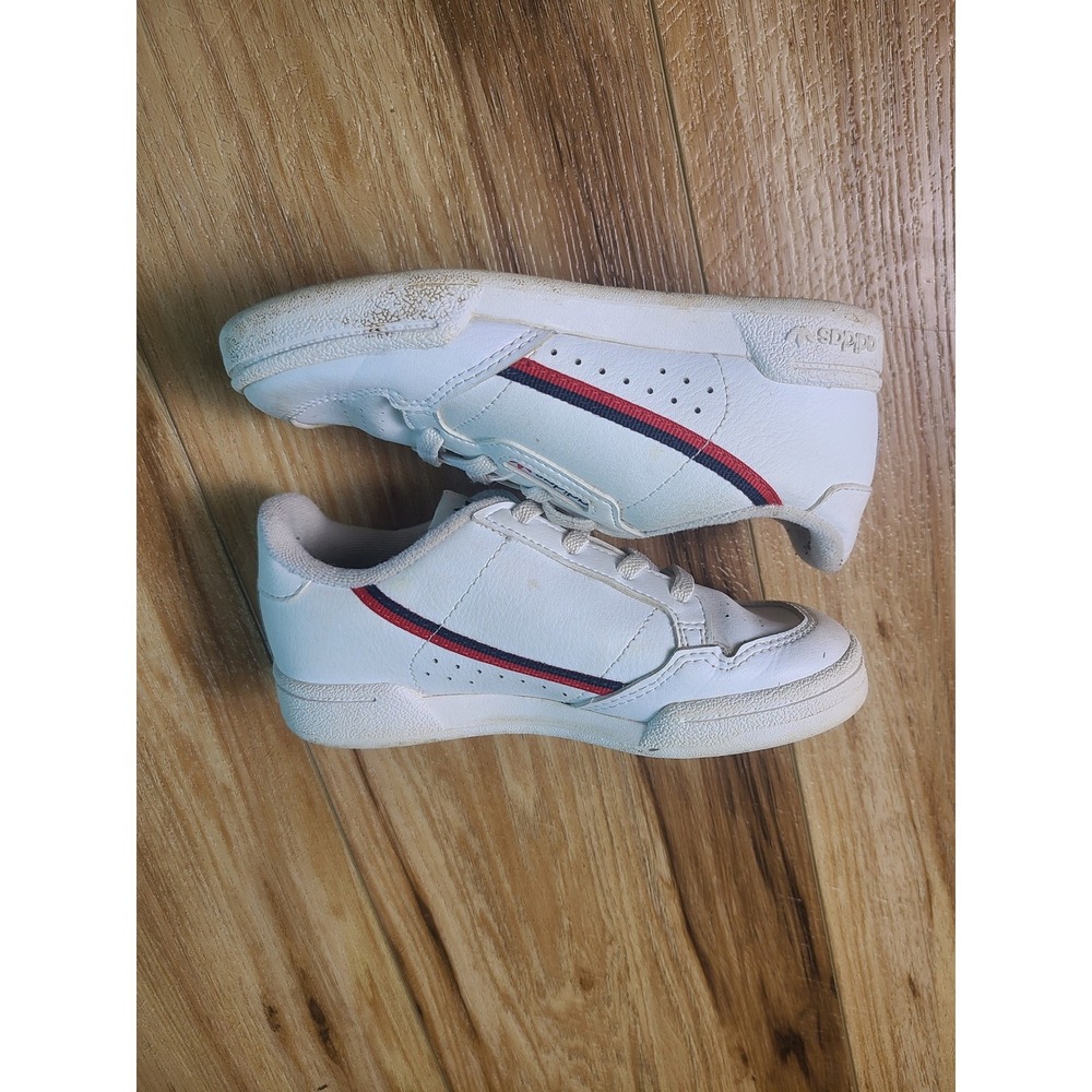 Adidas 10K Continental 80 Retro Classic White Red Blue Sneakers G28218